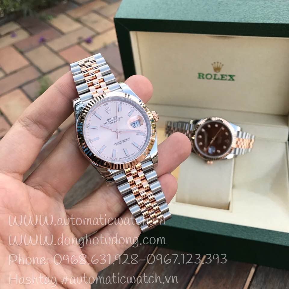 Đồng hồ ROLEX Datejust 41 Sundust Dial Steel and 18K Everose Gold  126331