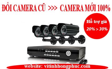 Đổi hệ thống camera cũ lấy hệ thống camera mới tại Tây Ninh