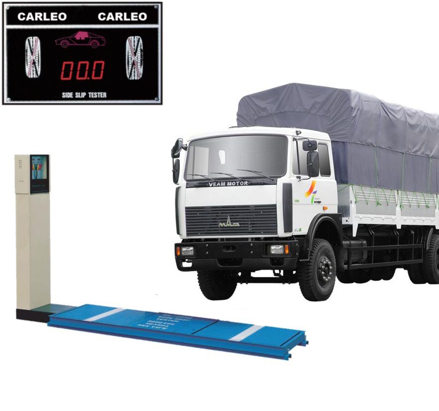 Thiết bị kiểm tra trượt ngang xe buýt và xe tải SL-500-15, thiết bị kiểm định SL-500-15,