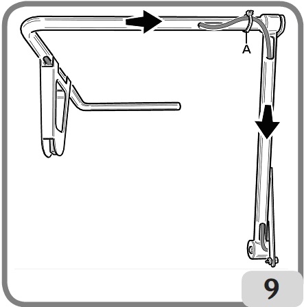 Lắp cảm biến siêu âm và các phụ kiện mở rộng hỗ trợ cho nhập độ rộng tự động  cho thiết bị cân bằng lốp EM9580