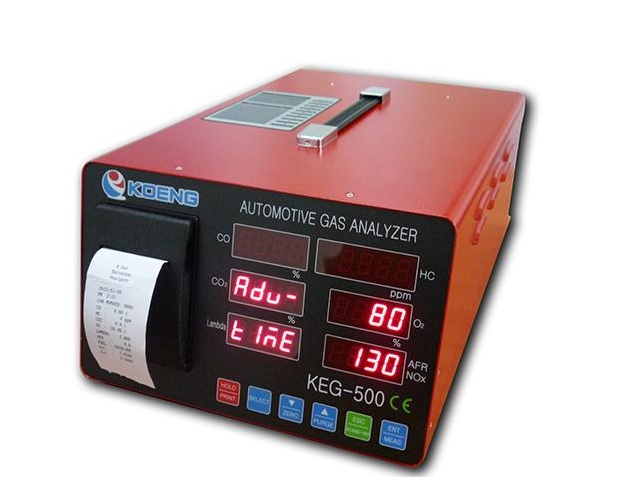 Máy phân tích khí xả động cơ xăng tự động KEG-500, máy phan tich khi xa dong co xang KEG-500