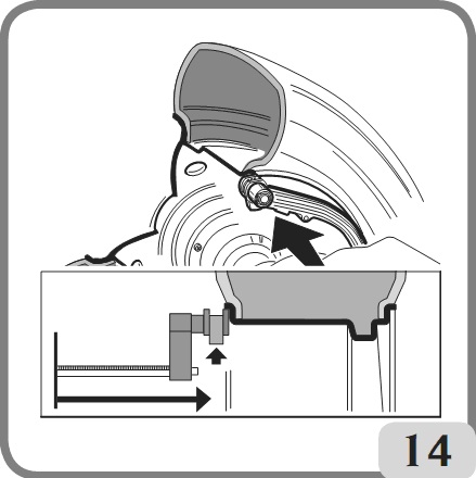 Nhập dữ liệu bánh xe cho thiết bị cân bằng lốp tự động Corghi EM 9580