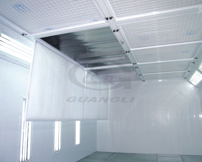 Hệ thống lọc, bao gồm cả lọc trần và lọc sàn phòng sơn xe tải