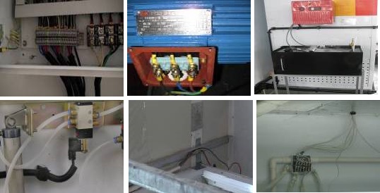 Đầu nối dây của phòng sơn ritian