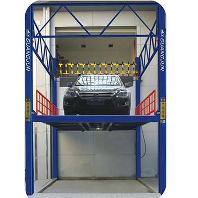 cầu nâng vận thăng cho sửa chữa và trưng bầy