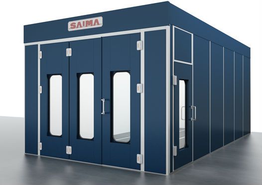 Thiết kế Cửa bên của phòng sơn saima