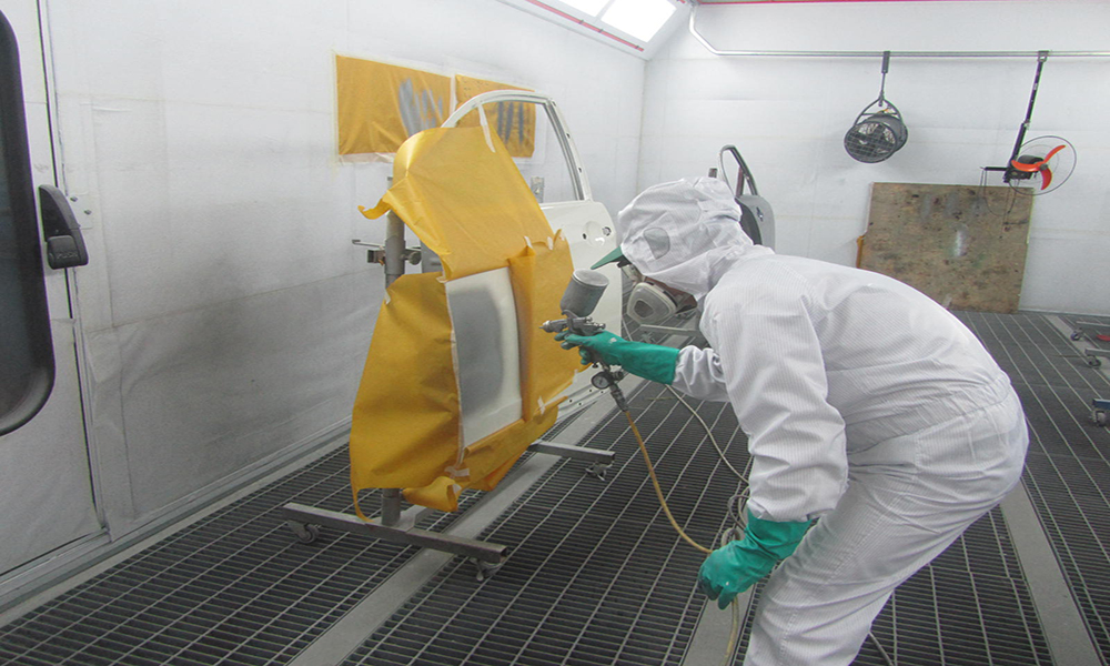 phòng sơn tiêu chuẩn