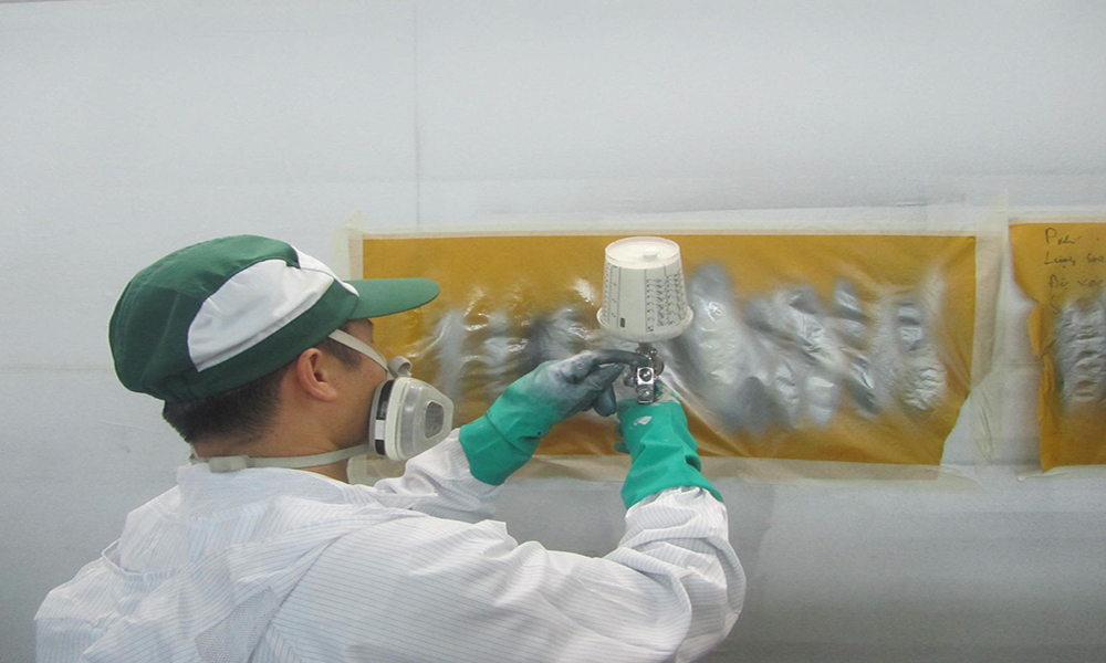 phòng sơn tiêu chuẩn