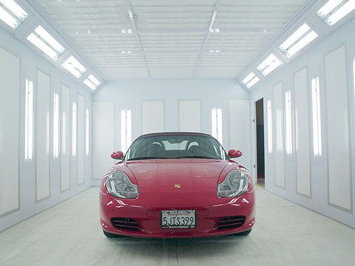 công nghệ sấy bức xạ nhiệt của phòng sơn Saima