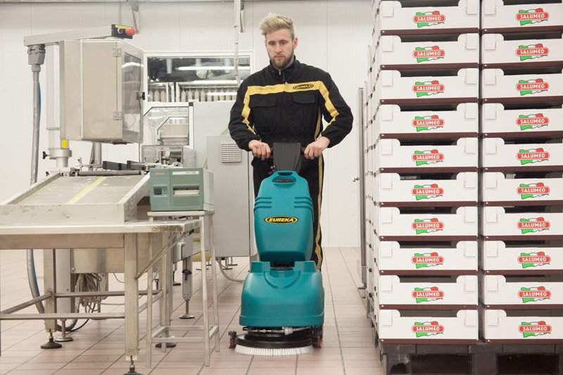 Máy chà sàn E36B, máy chà sàn siêu thị