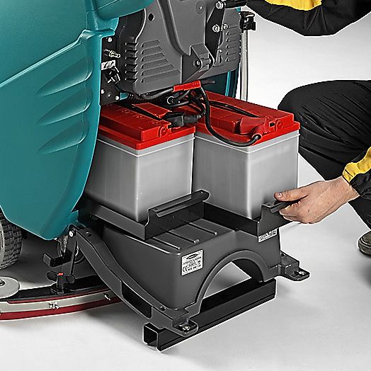 Máy chà sàn kết hợp làm khô E 50 Base ắc quy 24V