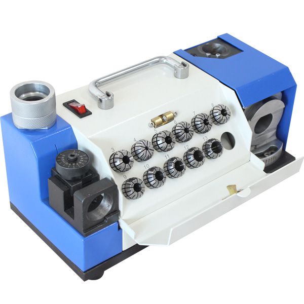 Máy mài mũi khoan FirstTec EDG-320N ( mặt sau )