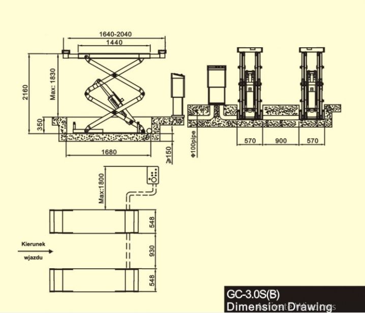 Hướng dẫn lắp đặt cầu nâng cắt kéo GC 3.0 S