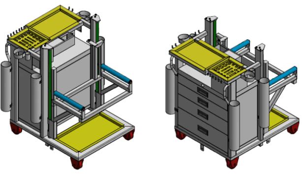 Xe sửa chữa nhanh bằng Inox (Mẫu 02) – Model: TPE-EQ3202