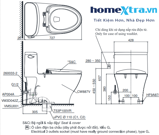 TOTO MS887W7