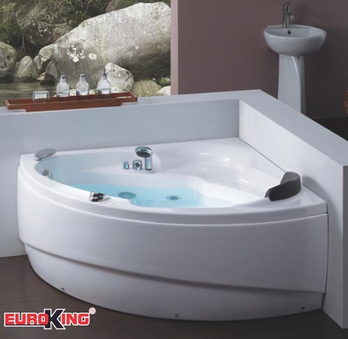 Bồn tắm góc massage Euroking EU-6143D 2 Bồn tắm góc massage Euroking EU-6143D