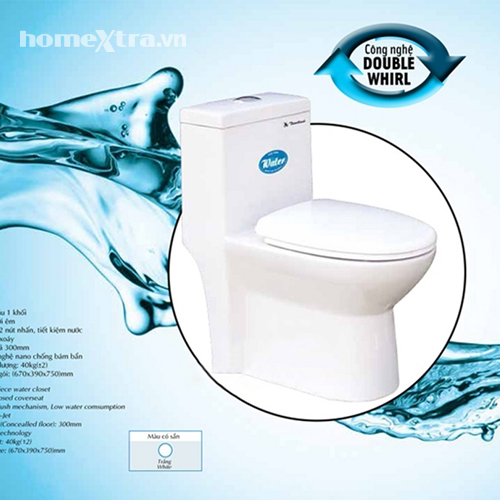 Bồn cầu một khối Thiên Thanh Water_homextra.vn