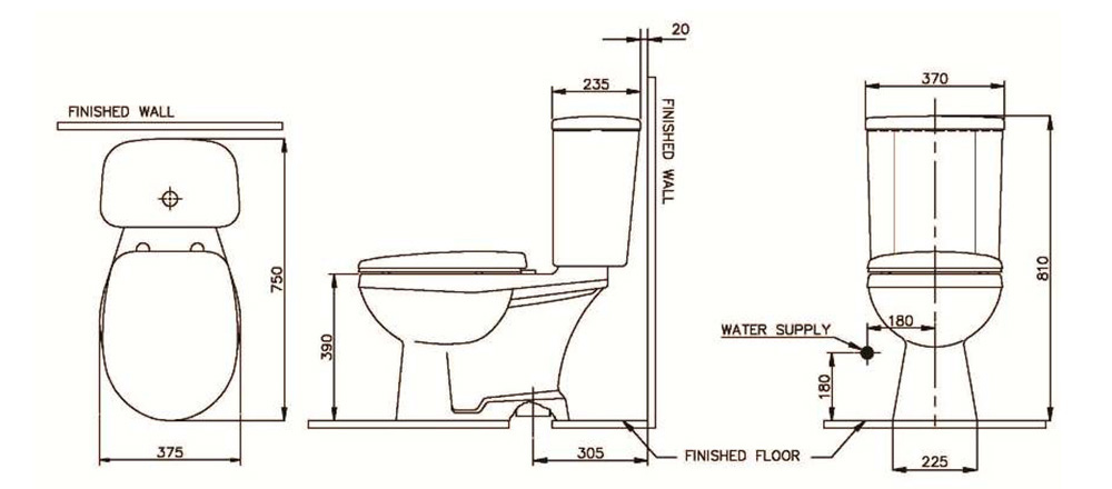 Bàn cầu hai khối Nahm ULTRA SVP2411S601N01_homextra.vn