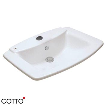 Chậu rửa mặt đặt bàn COTTO C0110