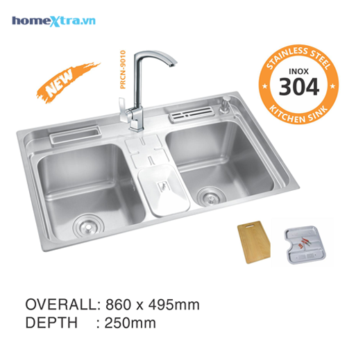 Chậu inox 304 Prolax PRCC-3505_homextra.vn