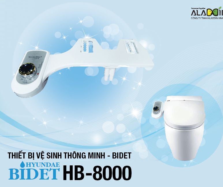 Thiết bị vệ sinh Hyun Dae Bidet HB 8000