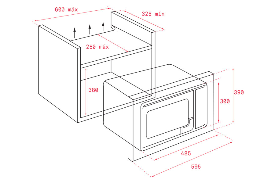 Lò vi sóng kết hợp nướng ML 820 BI