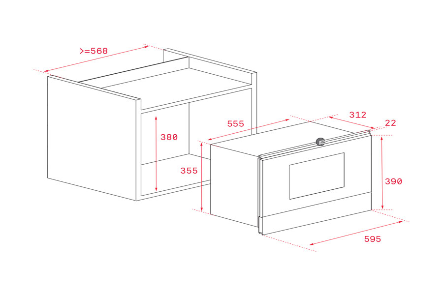 Lò vi sóng kết hợp nướng MS 622 BIS L