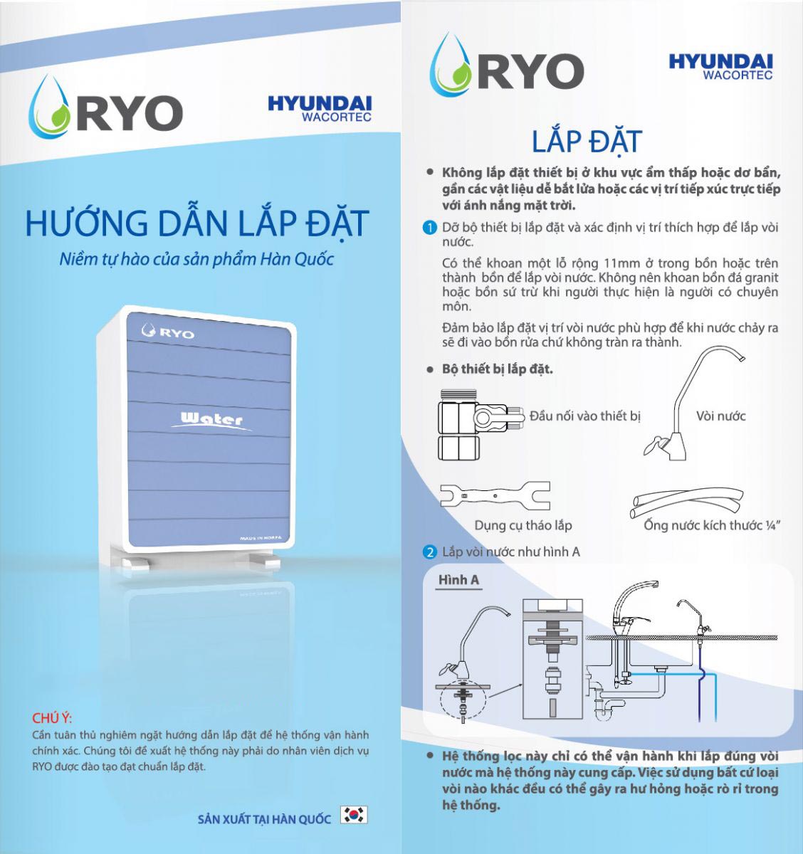 Máy lọc nước RYO Hyundai RP901_HOMEXTRA.VN