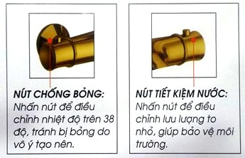 bộ sen cây tắm nóng lạnh