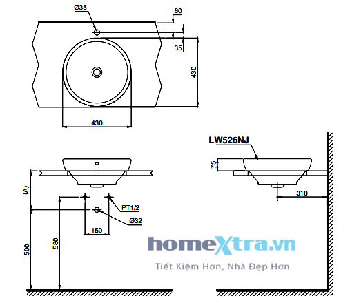 TOTO LW526NJ homexra