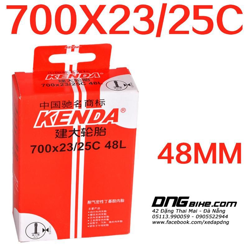 Ruột Xe Đạp Kenda 700x23/25c