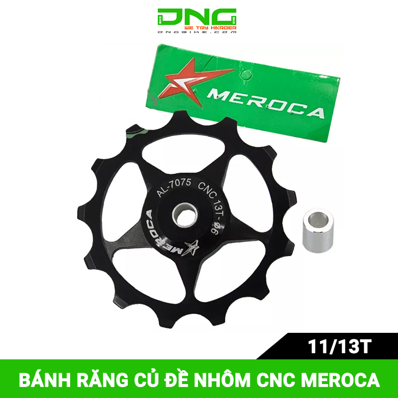 Bánh răng củ đề xe đạp nhôm CNC MEROCA 11/13T