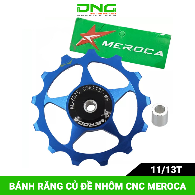 Bánh răng củ đề xe đạp nhôm CNC MEROCA 11/13T