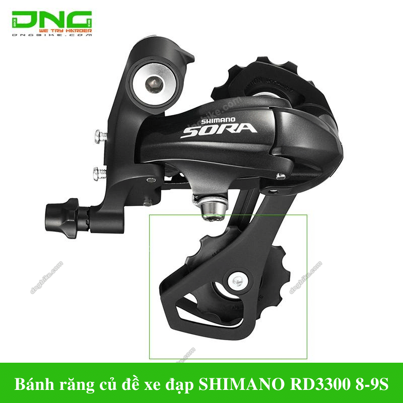 Bánh răng củ đề xe đạp SHIMANO RD3300 8-9S