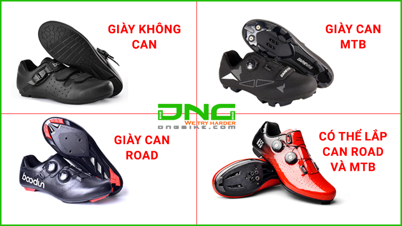 Giày xe đạp không can BOODUN J09