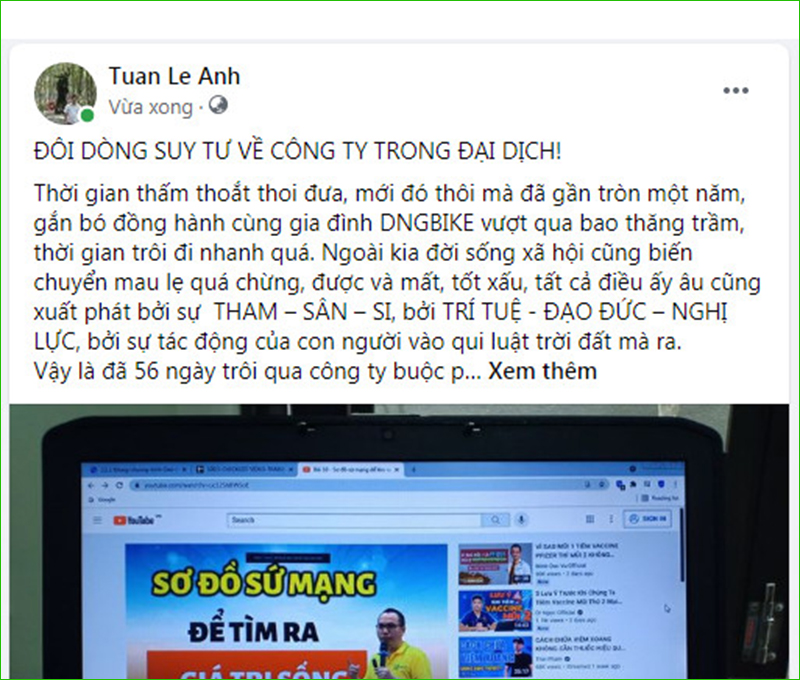 Cảm nghĩ của nhân viên về chương trình hỗ trợ Covid của Cty