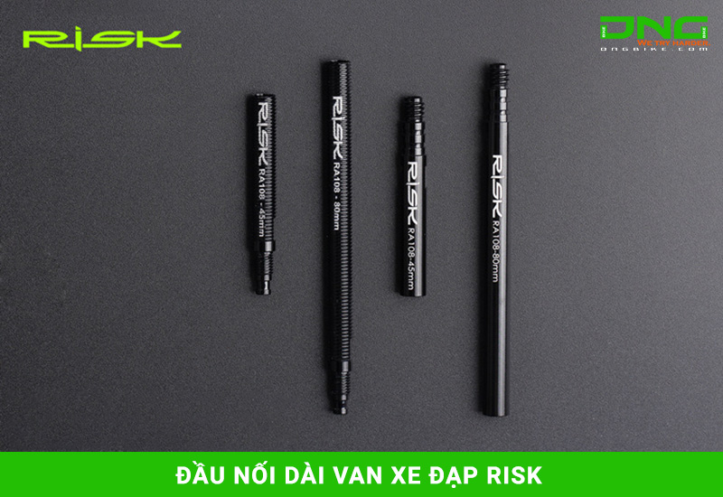 Đầu nối dài van xe đạp RISK