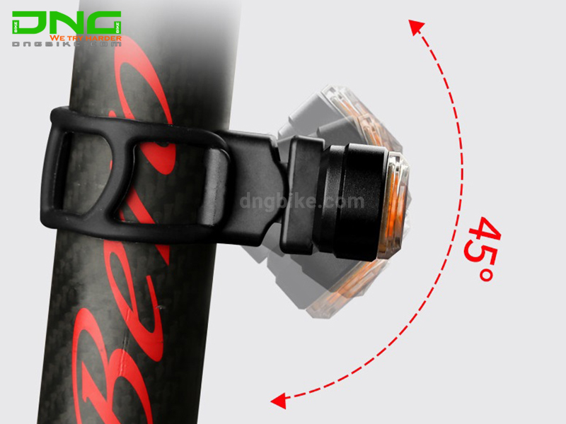 Bộ đèn hậu XI NHAN xe đạp có điều khiển không dây
