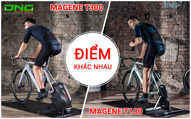 Điểm khác nhau giữa Magene T300 và Magene T100