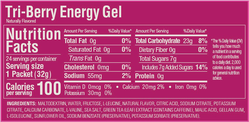 GEL năng lượng GU ENERGY vị dâu tổng hợp