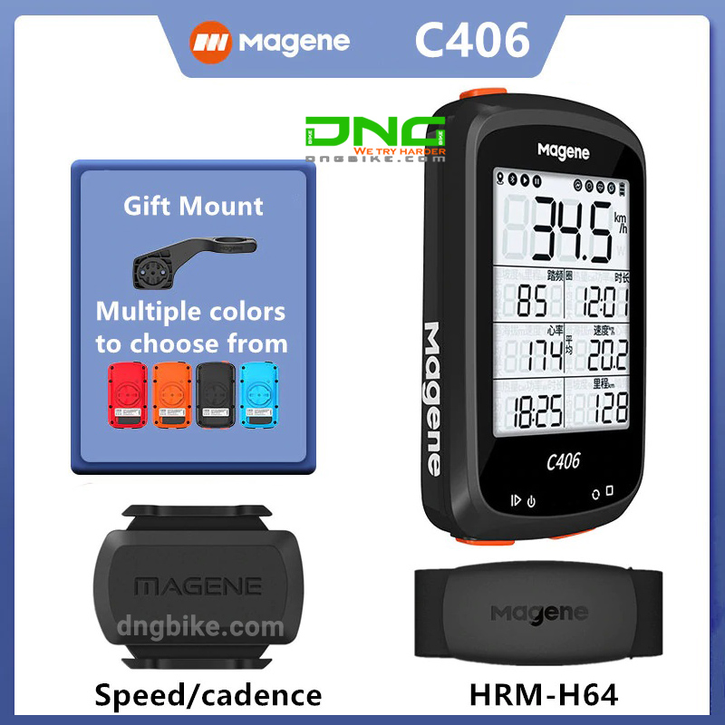 Đồng hồ xe đạp định vị GPS MAGENE C406