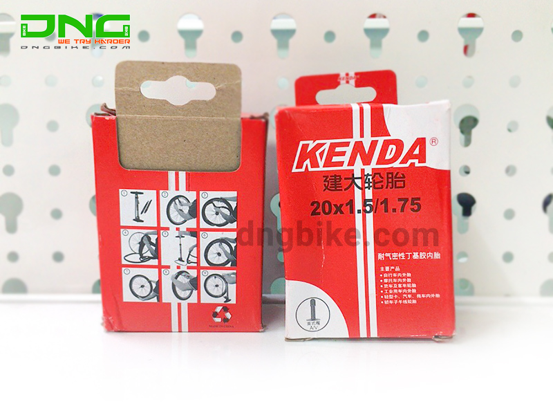 Ruột xe đạp KENDA 20x1.5/1.75 AV 32L