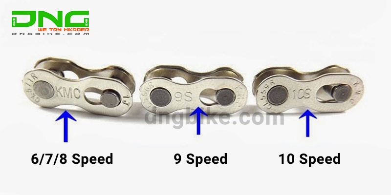 Khóa xích xe đạp KMC 6/7/8/9/10S