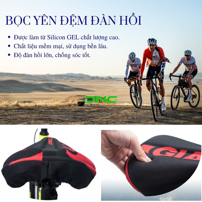 Nệm bọc yên xe đạp GIANT Ride life Silicon