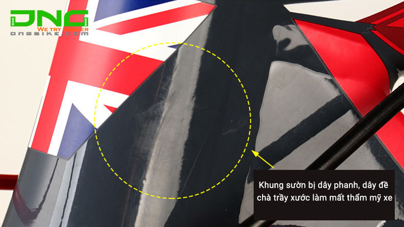 Ống bọc dây chống xước khung TRLRED