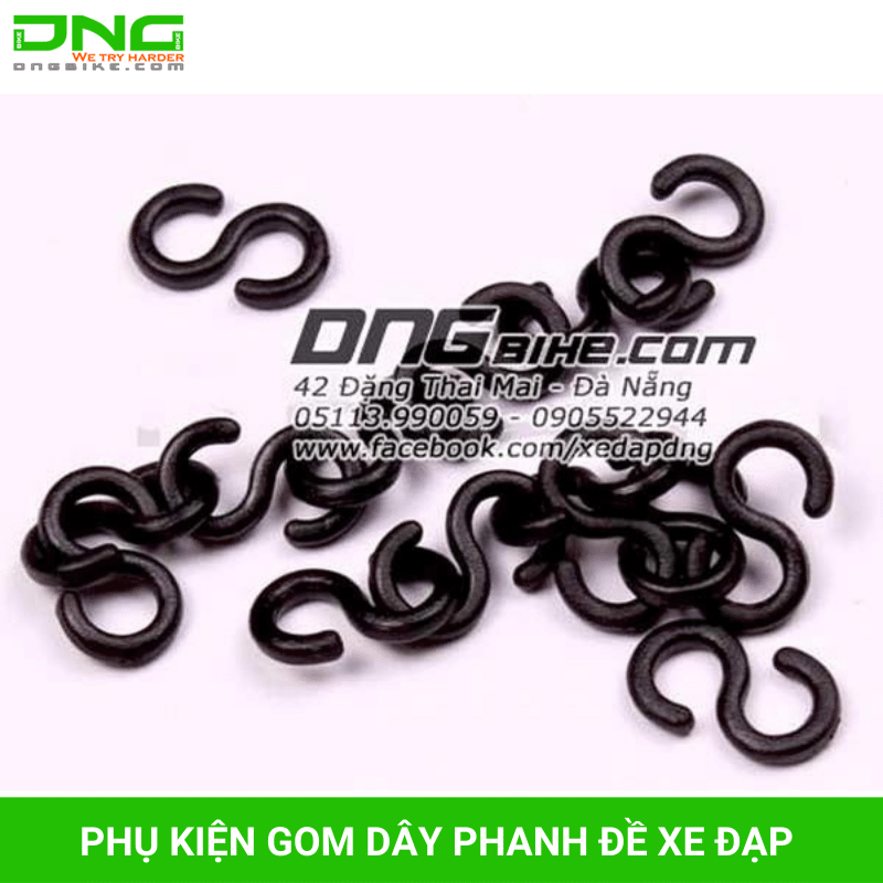 Phụ kiện gom dây phanh đề xe đạp 2 sợi