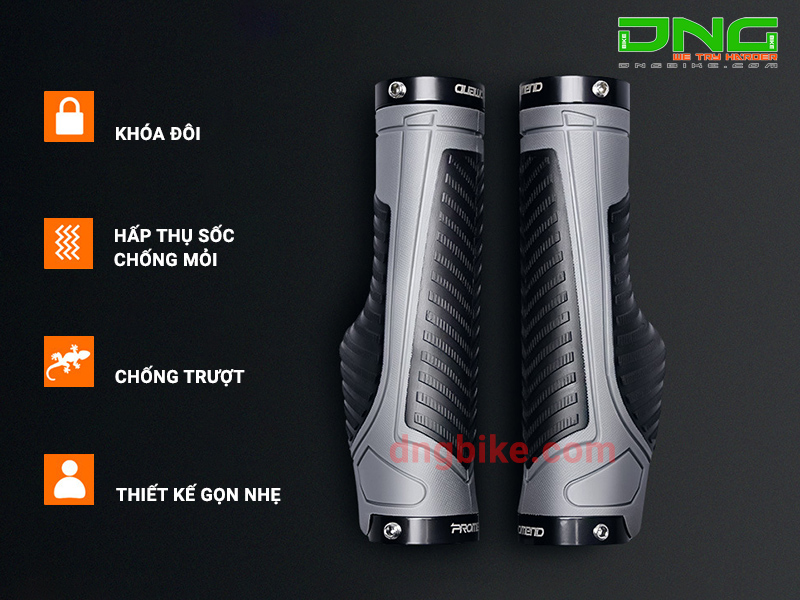 Tay nắm su có khóa chống mỏi PROMEND GR-504