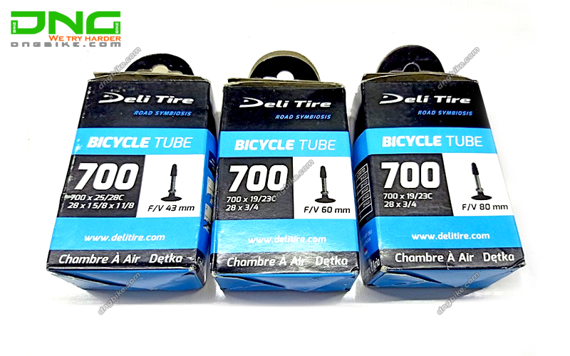 Ruột xe đạp DELI 700x19/23c
