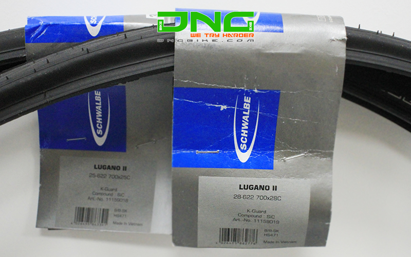 Lốp xe đạp SCHWALBE LUGANO II 700x28c