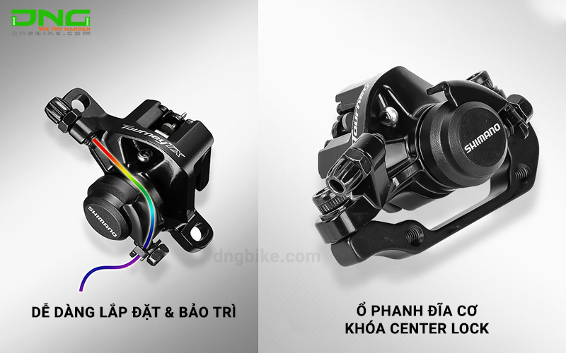 Bộ phanh đĩa cơ SHIMANO BR-TX805